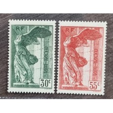FRANCIA 1937 Yv. 354/5 MUY BUENA SERIE COMPLETA NUEVA CON GOMA HERMOSA 170 € AQUÍ OFRECIDA A MUY BAJO PRECIO